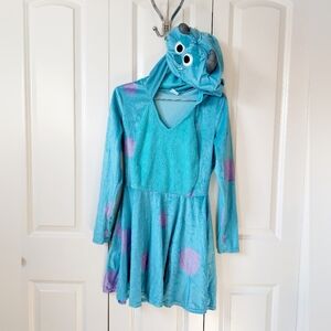 Spirit Teal and Lavender Playful Midi Dress